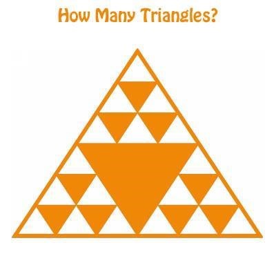 PITALICA: Koliko vidite trokuta?