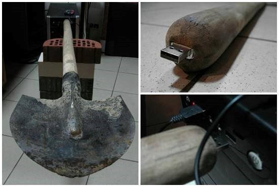 USB lopata za pravog težaka