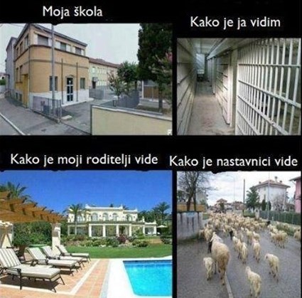 Škola - jedna ustanova s tisuću lica
