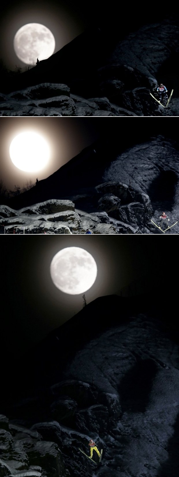 Skijaški skokovi uz pun Mjesec