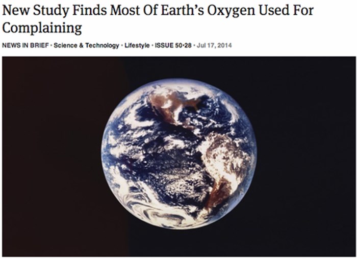 Apsurd: Evo na što trošimo Zemljin kisik