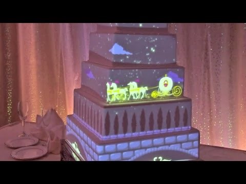 VIDEO: "Hologramske" svadbene torte!