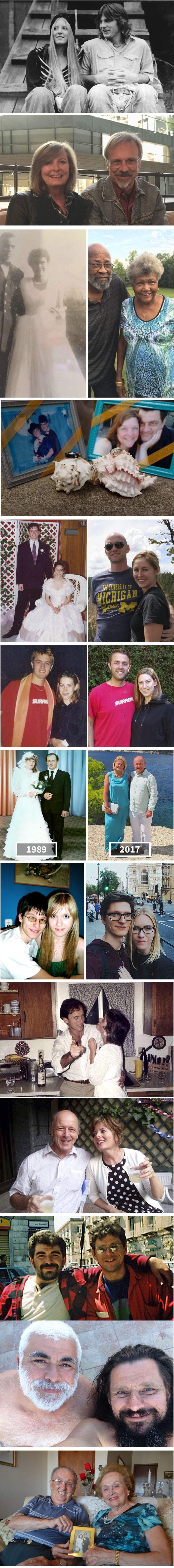 NEKADA I SADA: Parovi su podijelili svoje fotografije i dokazali da ljubav može biti vječna