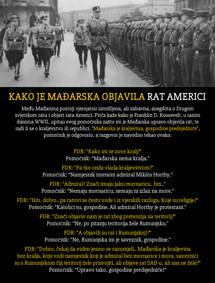 Mađarska objavila rat Americi