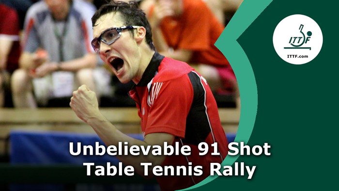 VIDEO: Apsolutno nevjerojatna razmjena u stolnom tenisu, preko 90 udaraca!