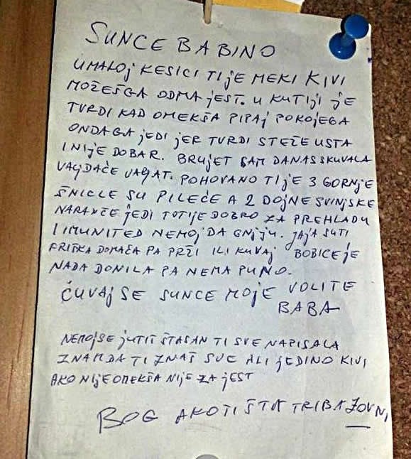 Baba uvijek ostaje baba, a ti njen mali unučić