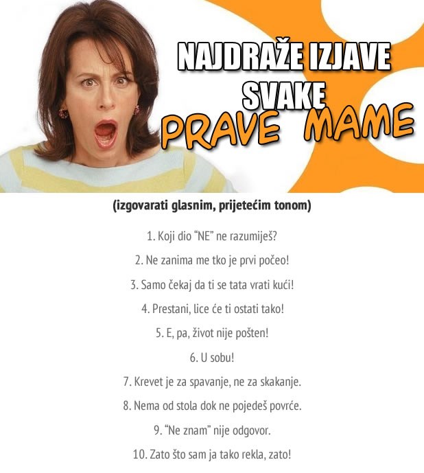 Mudrosti koje mora znati svaka prava mama