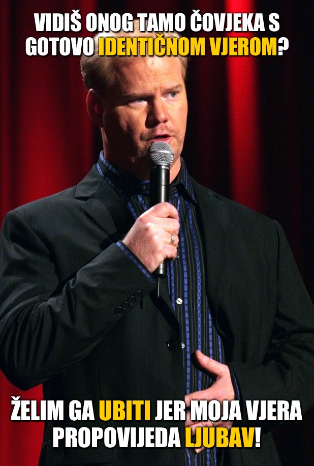 Besmisao vjerskih ratova i mržnje