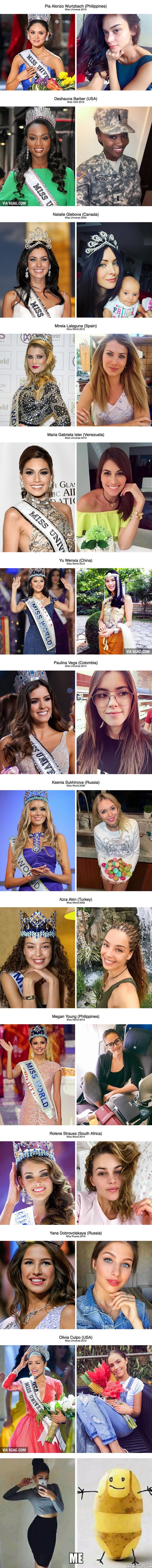 Kako missice izgledaju kad nisu nažbukane za natjecanje?