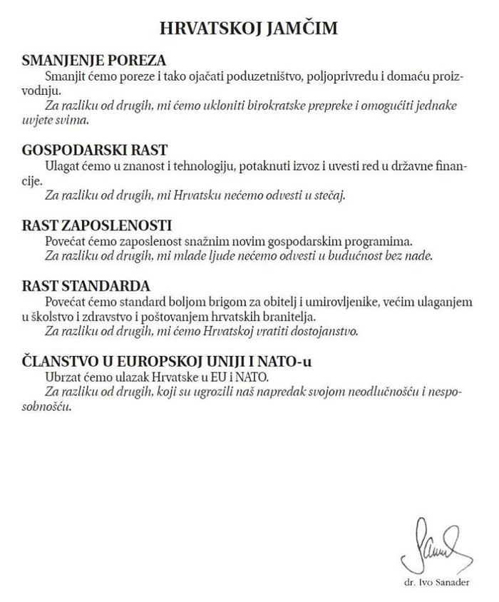 Sjećate se milozvučnih laži velikog Sandija?