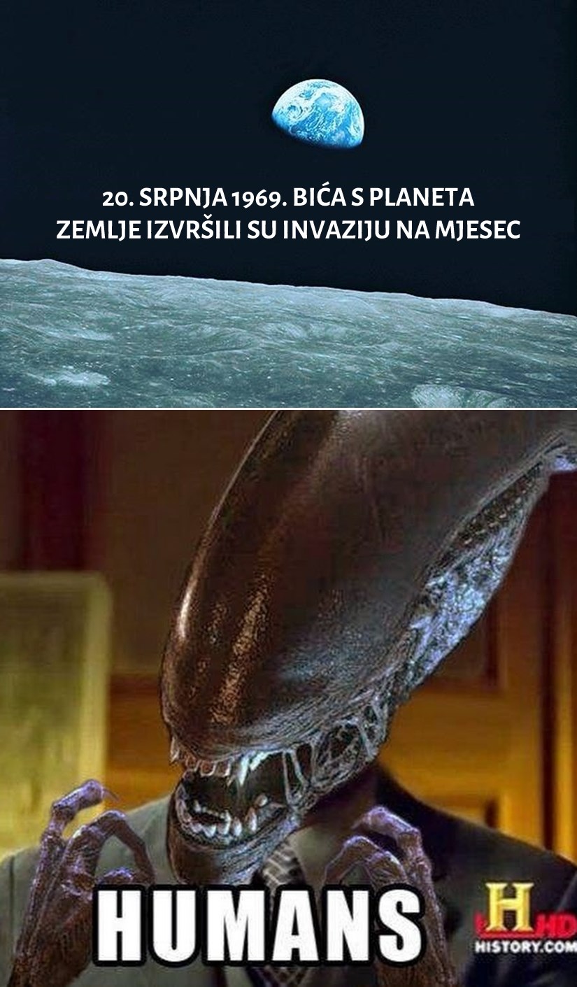 Znate li tko je prije pola stoljeća napravio invaziju na Mjesec?