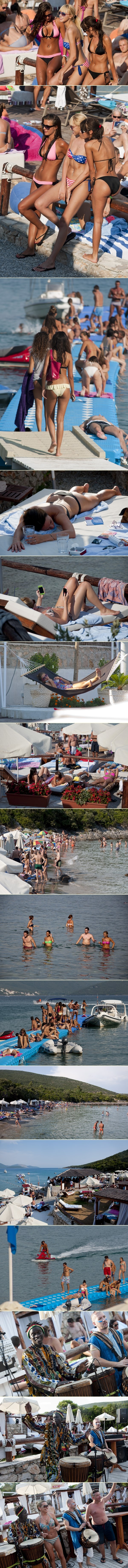 "Ovde leto je tri put vrelije, naše devojke su vatrenije..."