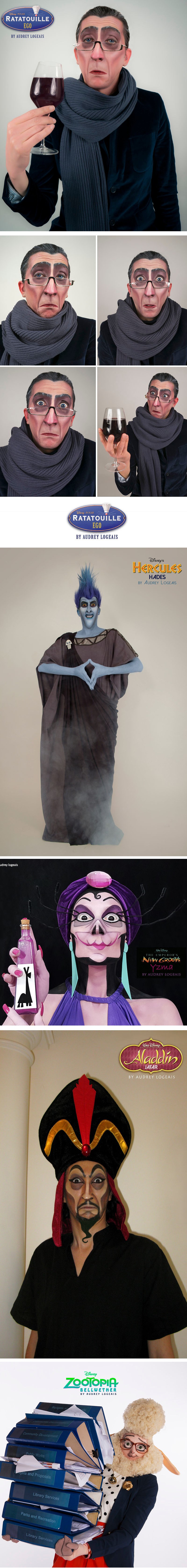 Francuski vizažist pretvara ljude u zlikovce iz Disney crtanih filmova