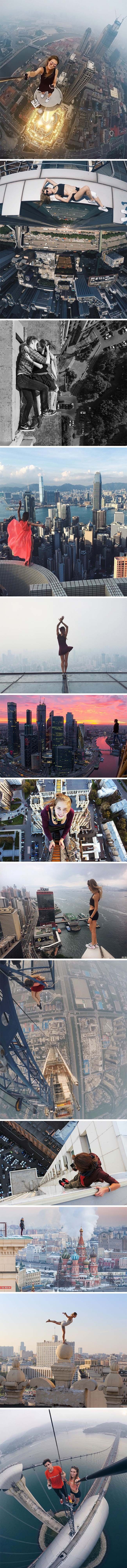 GALERIJA: Ovoj mladoj Ruskinji je slikanje na opasnim mjestima omiljeni hobi