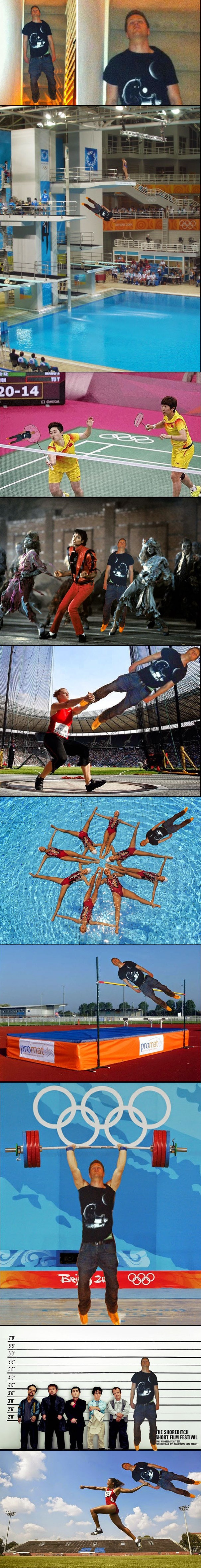 Nakon što je na internetu osvanula fotografija ovog muškarca u nesvijesti, počela je Photoshop bitka s njegovim likom