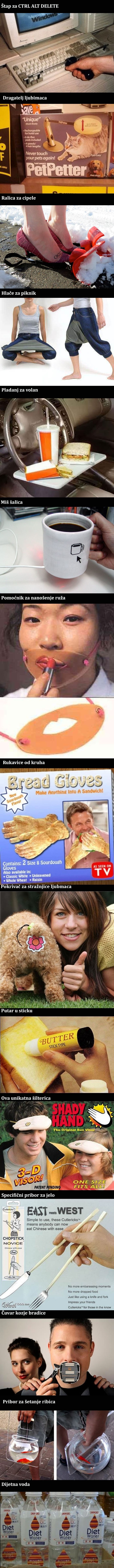 Beskorisno i nepotrebno: Lista od 15 unikatnih proizvoda koje nitko ne treba