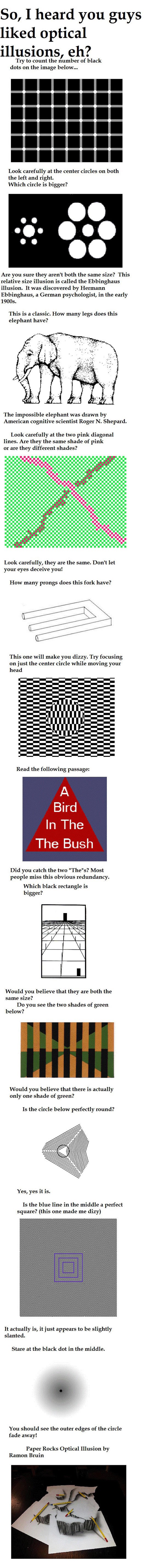 Galerija optičkih iluzija: Zezni si mozak i smij mu se!