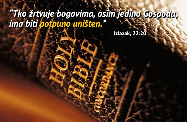 Vjeruješ u drugog boga? Treba te ubiti