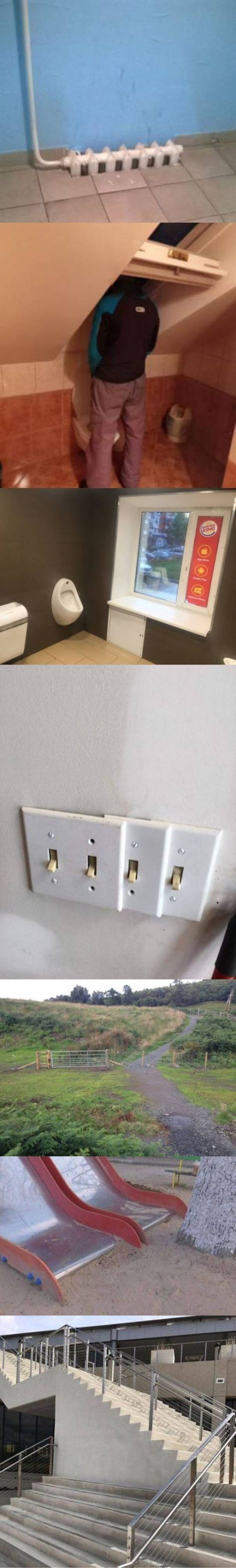 Arhitektonska rješenja vrhunskih majstora nasmijat će vas do suza