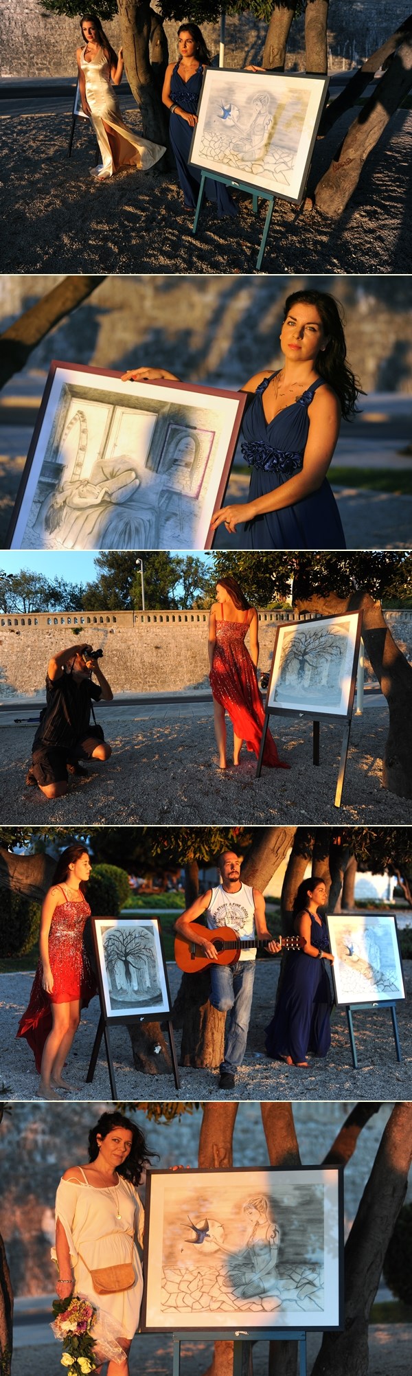 Lijepe žene - najbolji način za predstavljanje umjetnosti