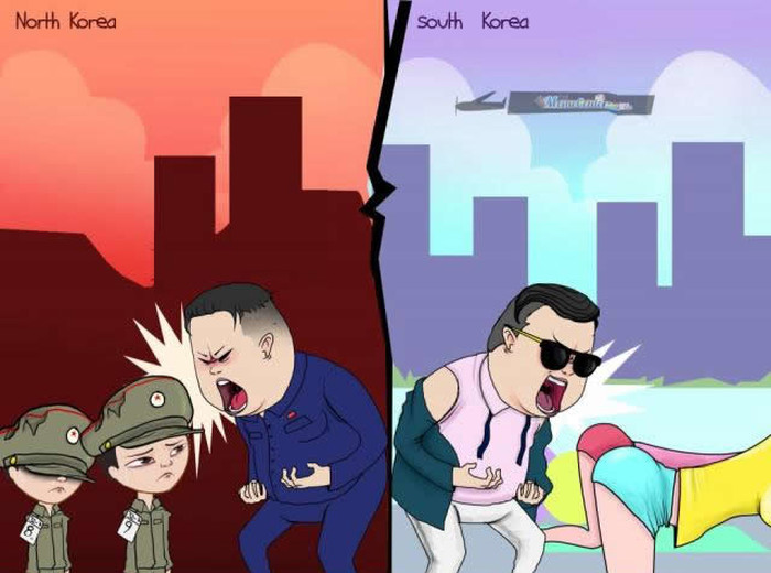 Razlika između Sjeverne i Južne Koreje