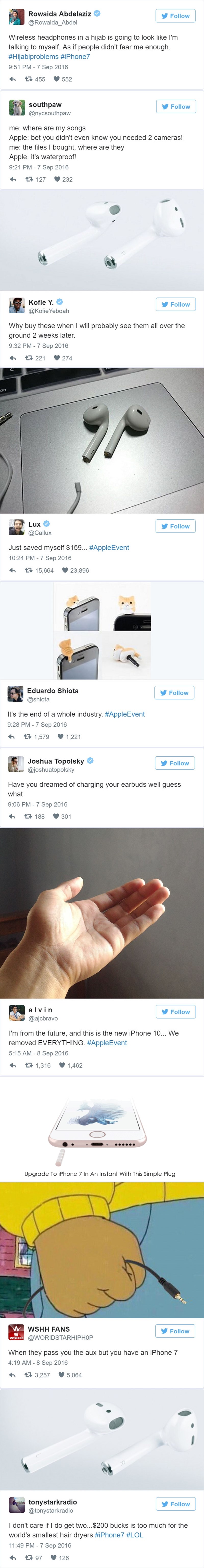 TOP 10 najsmješnijih reakcija na novi iPhone 7