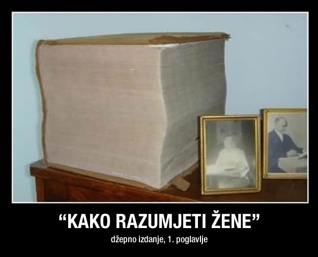 Kako razumjeti žene - napredni tečaj