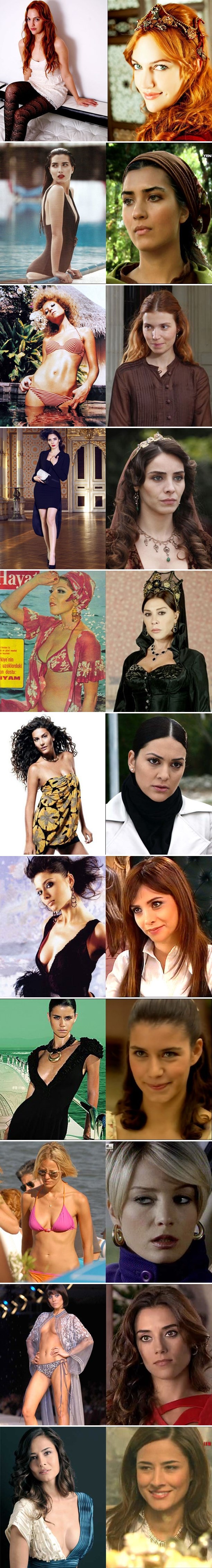 Ljepotice iz turskih sapunica van serija