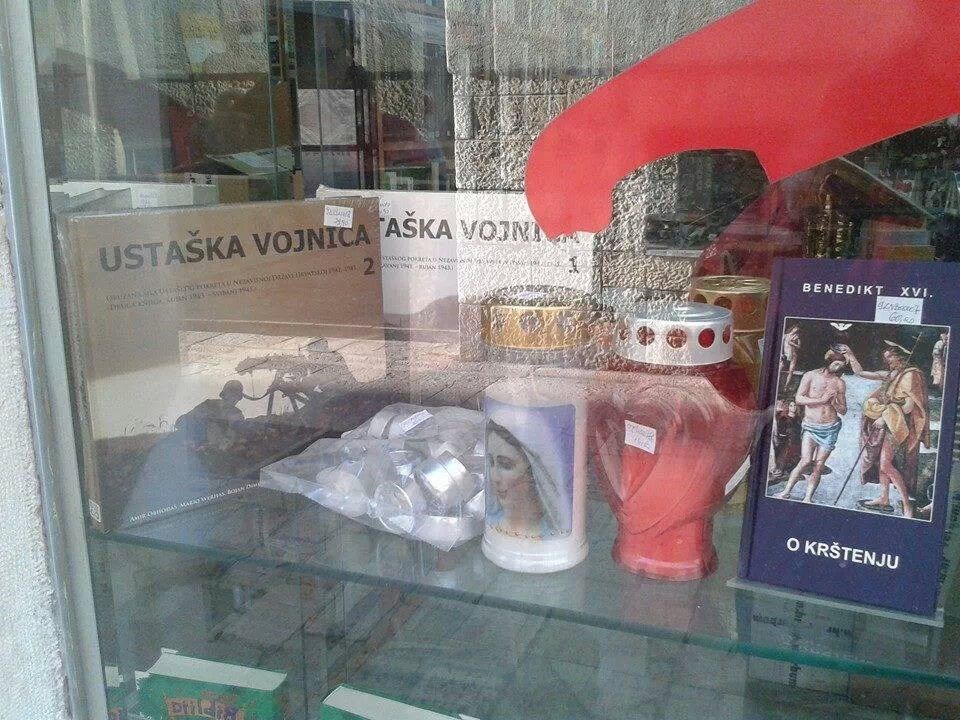 Zadarska vjerska knjižara prodaje knjige o ustašama