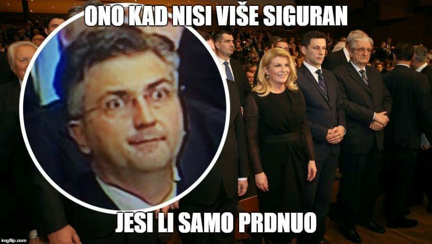 Hit na Facebooku: Plenkovićeva reakcija na Kolindin govor