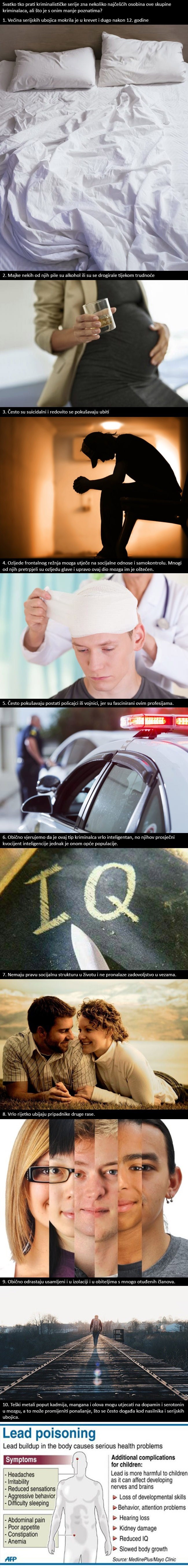 10 manje poznatih osobina koje su zajedničke svim serijskim ubojicama