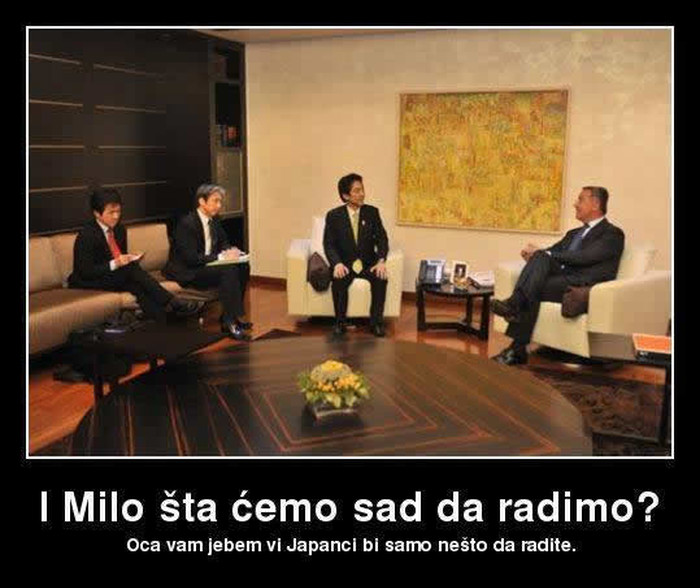 Kad marljivi Japanac sretne Crnogorca