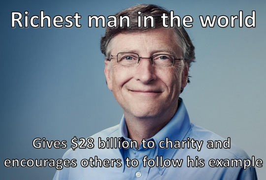 Treba ti uzor? Zašto ne Bill Gates?