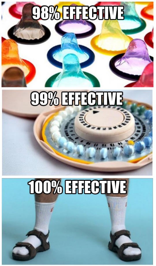 Najučinkovitije kontracepcisko sredstvo je...?