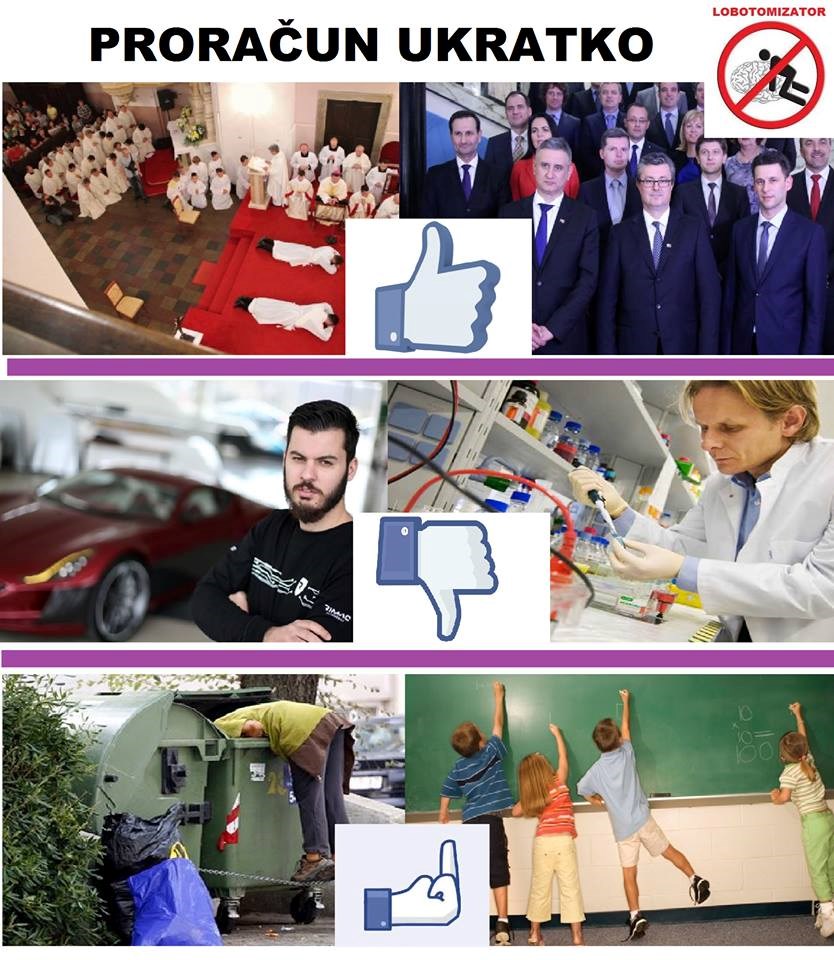 proracun po "jebi se" principu