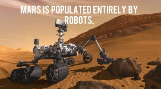 Mars: Planet "terminatora"