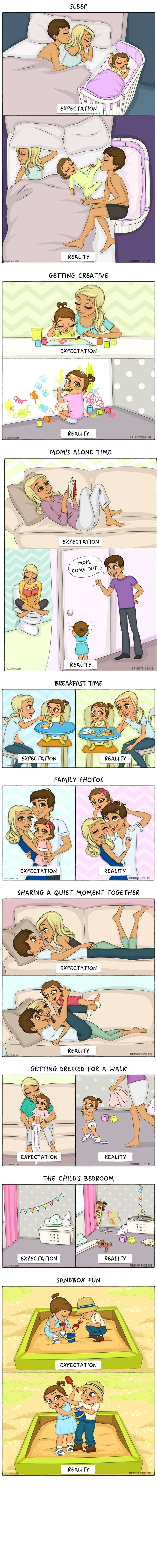 OČEKIVANJA I STVARNOST: Kako se naš život mijenja kada dobijemo dijete