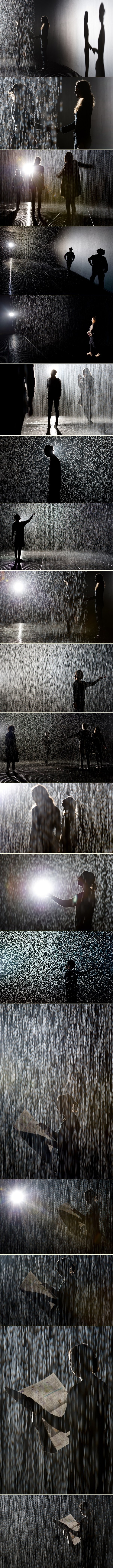 "Kišna soba" - izložba za one koji žele osjetiti kišu