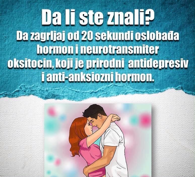 Moć zagrljaja nije samo prazna priča