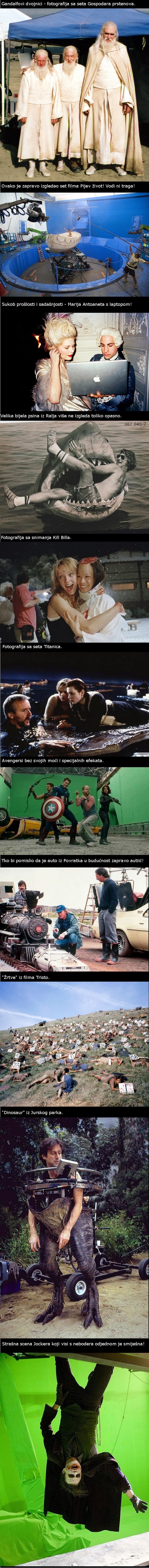 Pogledajte kako su doista snimljeni najpoznatiji holivudski filmovi