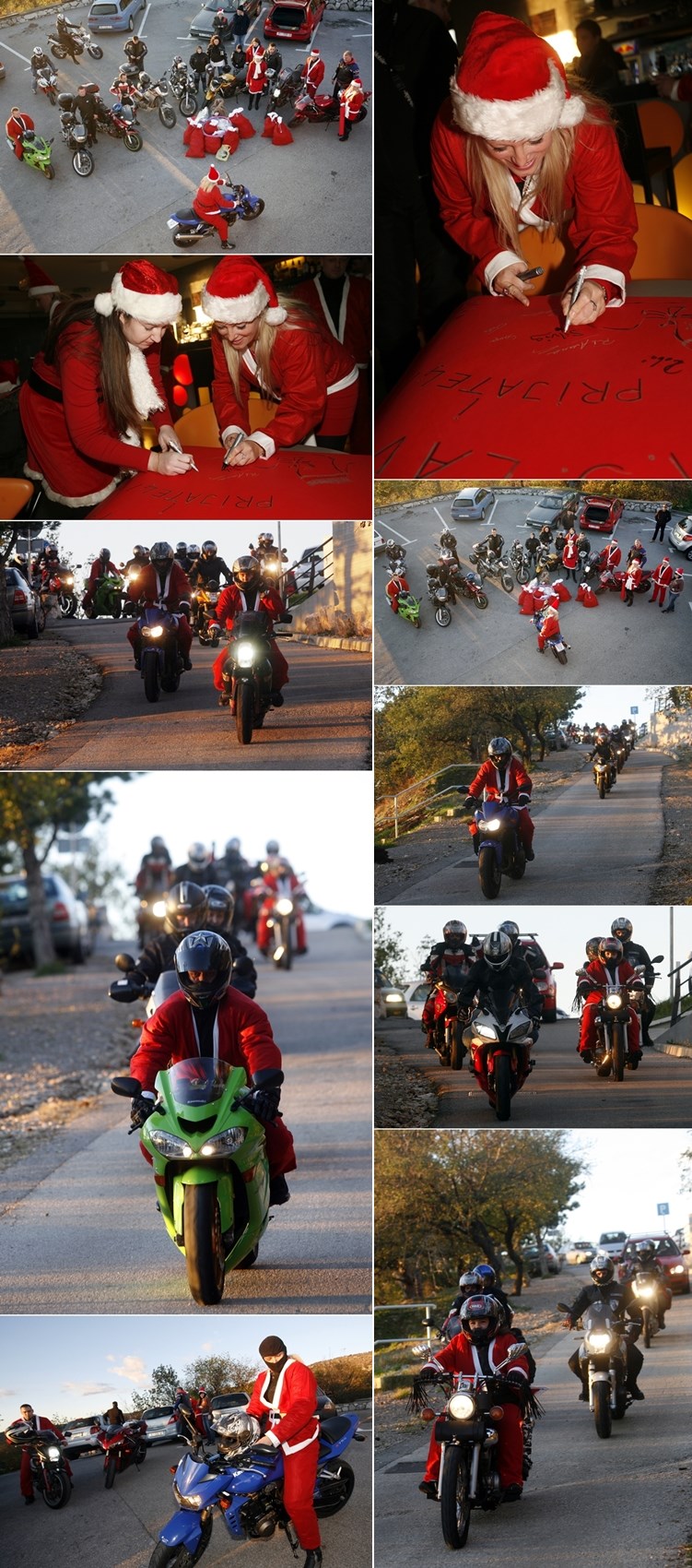 Moto Mrazovi i Mrazice razveselili klince iz doma