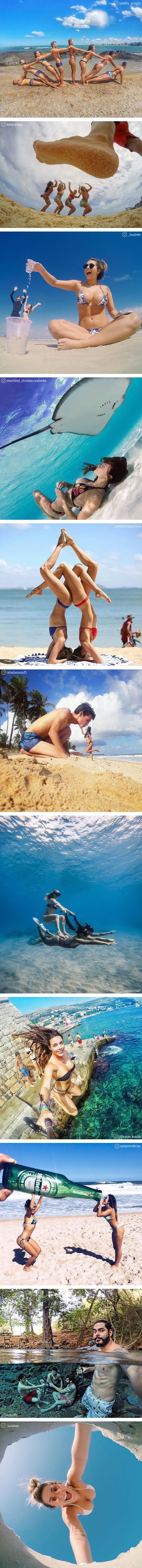 Ovi su ljudi bili kreativni i potrudili su se napraviti genijalne fotke s ljetovanja