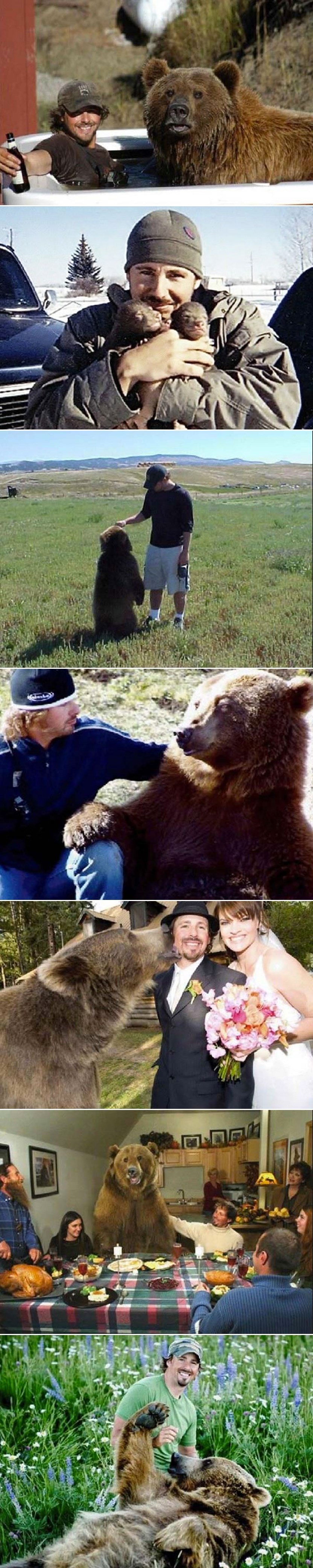 GALERIJA: Kako izgleda kad ti je grizli najbolji frend?