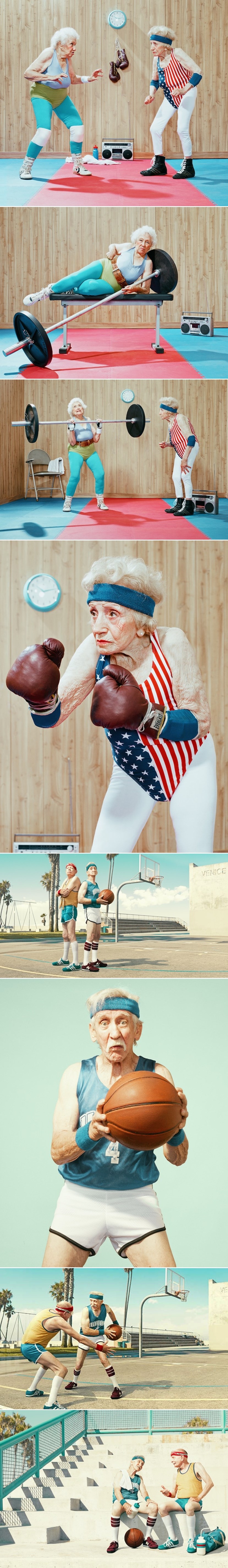 Fantastične fotke sportaša seniora dok rasturaju utege, tekme..