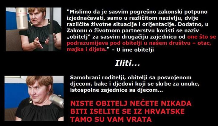 "U ime obitelji" popljuvali pola Hrvatske