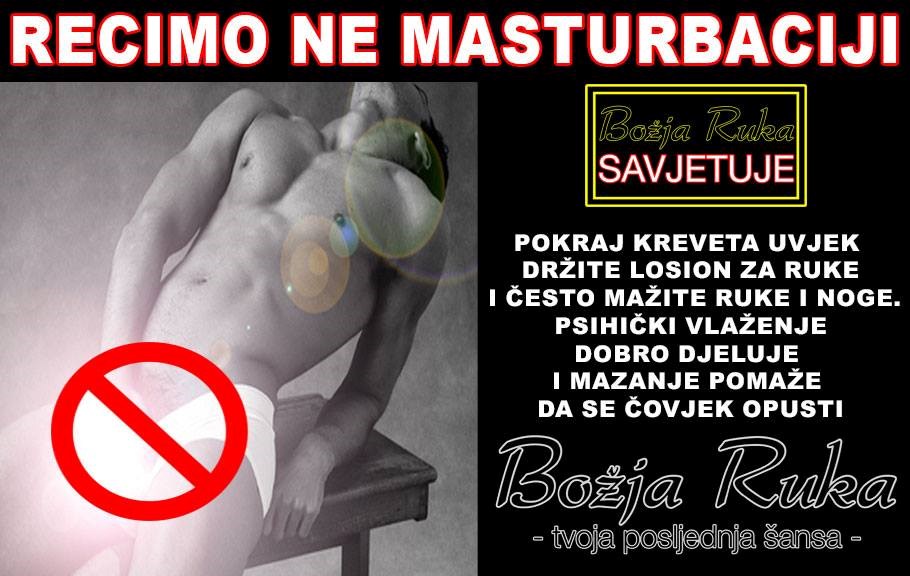 Evo kako se riješiti ovisnosti o masturbaciji