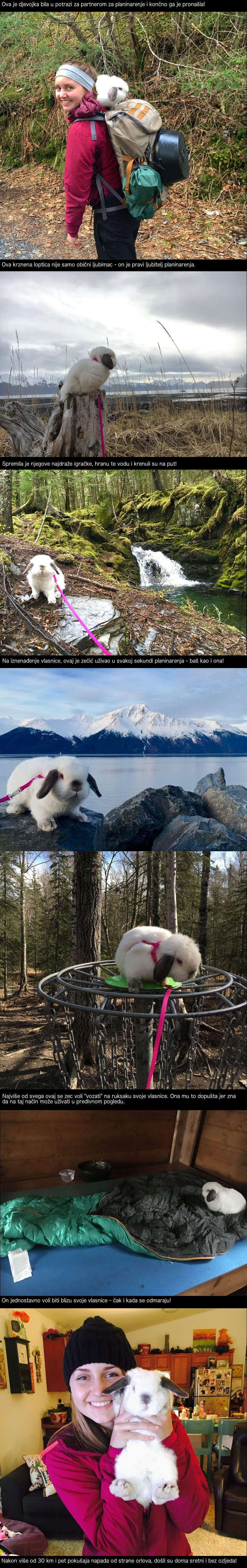 Nakon duge potrage, pronašla je partnera za planinarenje o kakvom je oduvijek sanjala