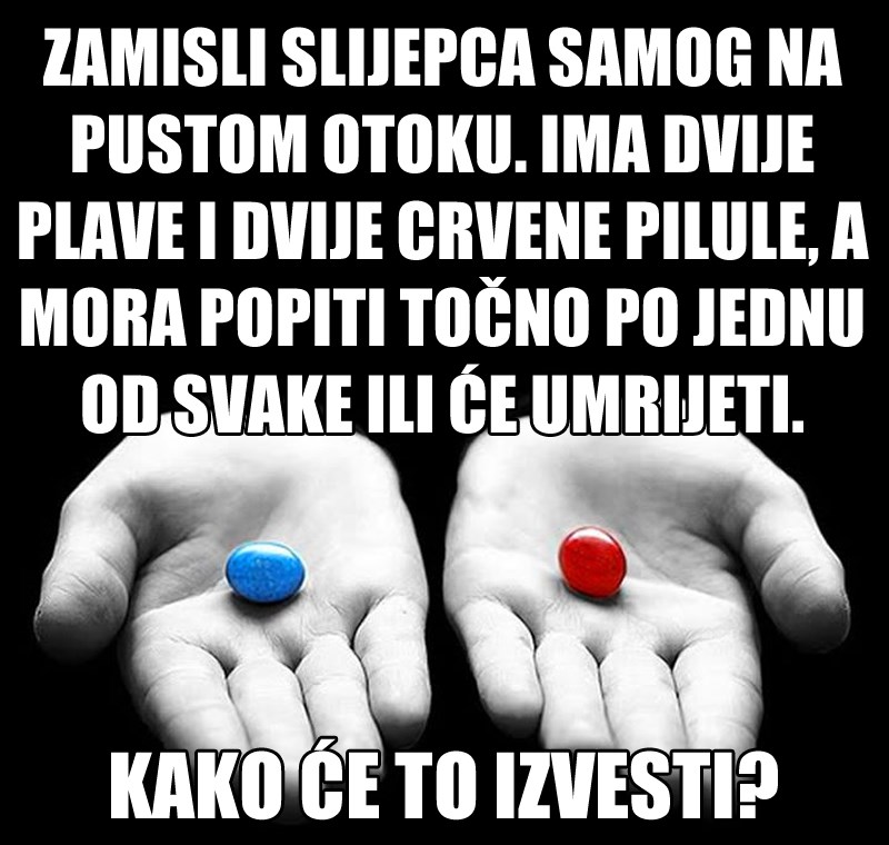 Problem koji nikada nećete uspjeti riješiti!