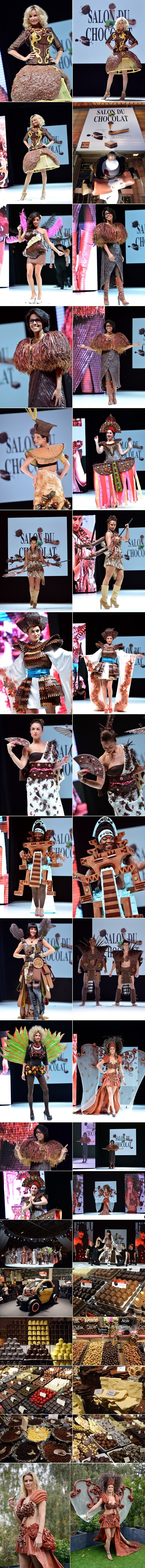 Festival čokolade u Parizu: Od čoko haljina do čoko auta