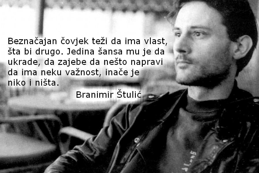 Štulić: Vlasti su gladni samo beznačajni luzeri
